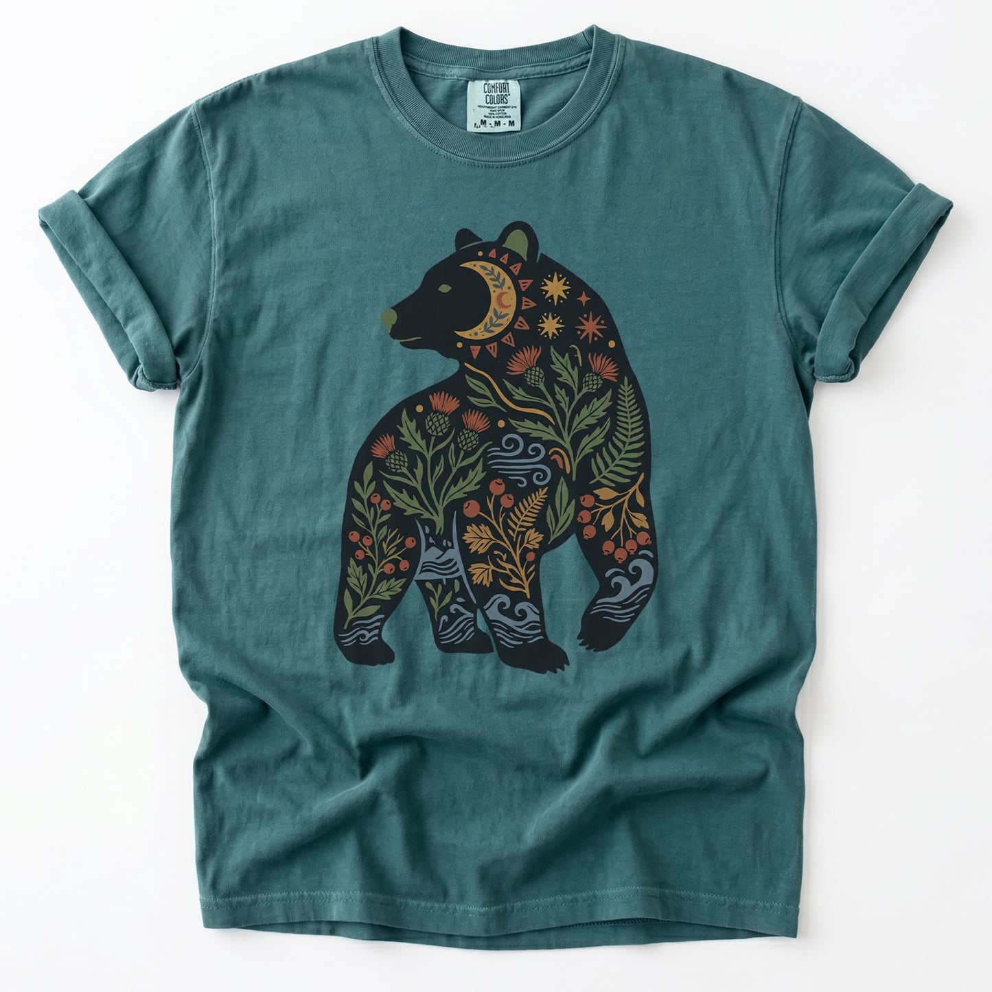 Celestial Bear Vintage Washed T-Shirt