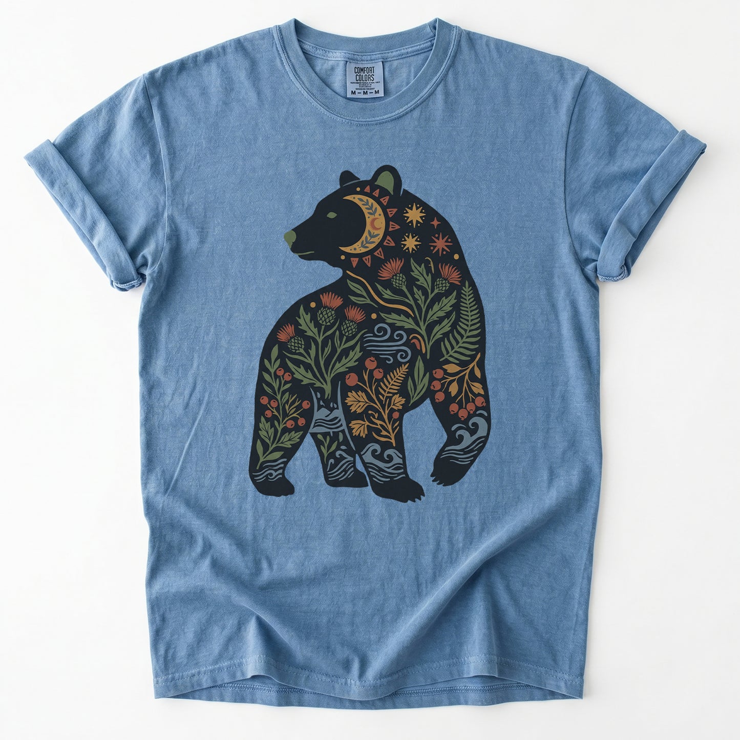Celestial Bear Vintage Washed T-Shirt
