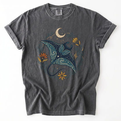 Celestial Manta Ray Vintage Washed T-Shirt