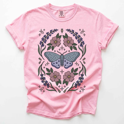 Constellation Moth Vintage Washed T-Shirt