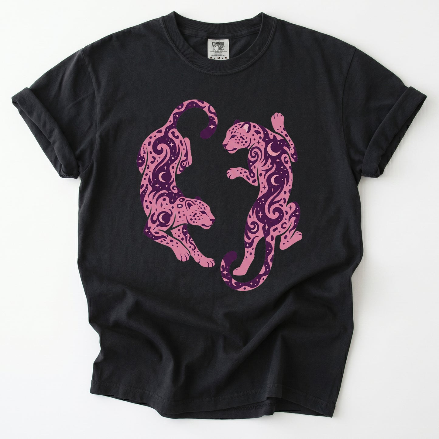 Cosmic Leopards Vintage Washed T-Shirt