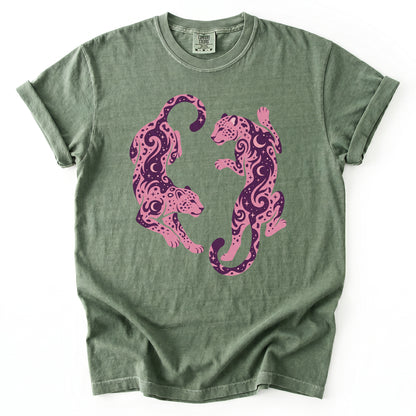 Cosmic Leopards Vintage Washed T-Shirt