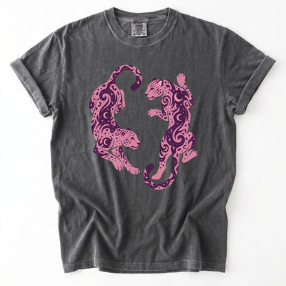 Cosmic Leopards Vintage Washed T-Shirt