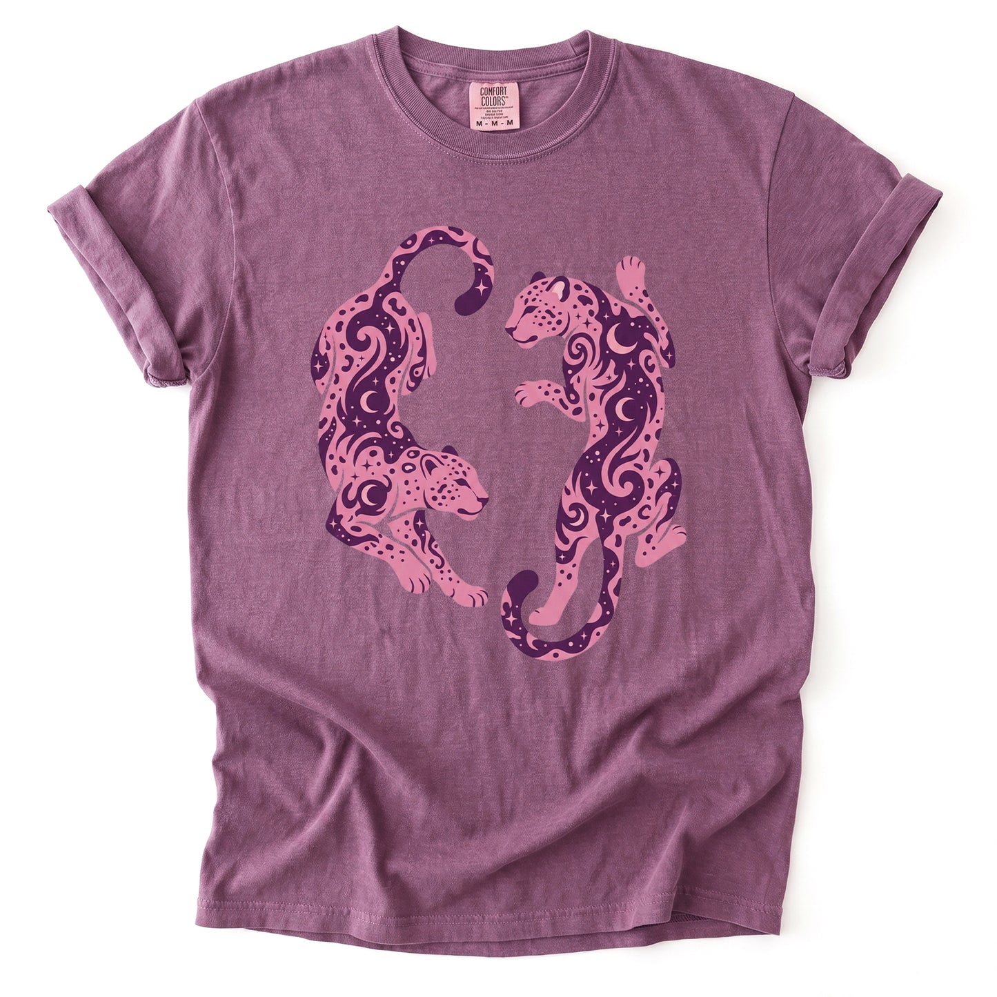 Cosmic Leopards Vintage Washed T-Shirt