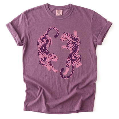 Cosmic Leopards Vintage Washed T-Shirt