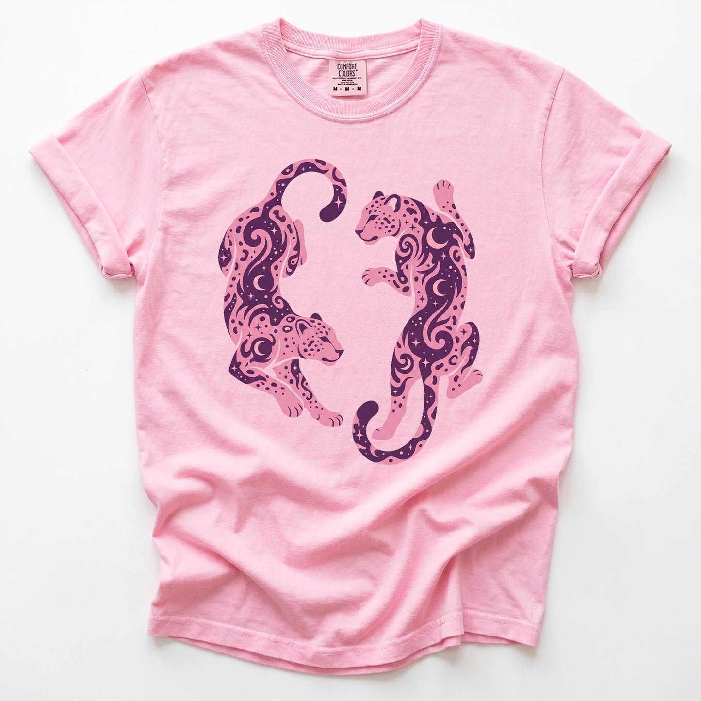 Cosmic Leopards Vintage Washed T-Shirt