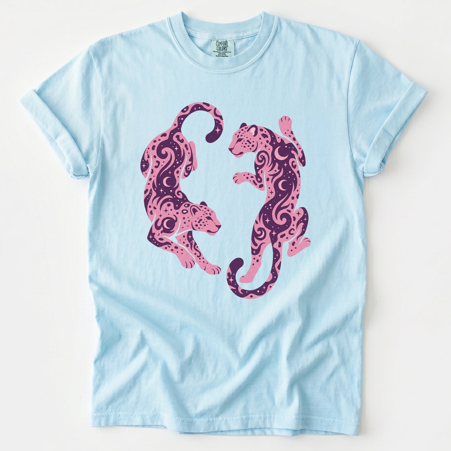 Cosmic Leopards Vintage Washed T-Shirt