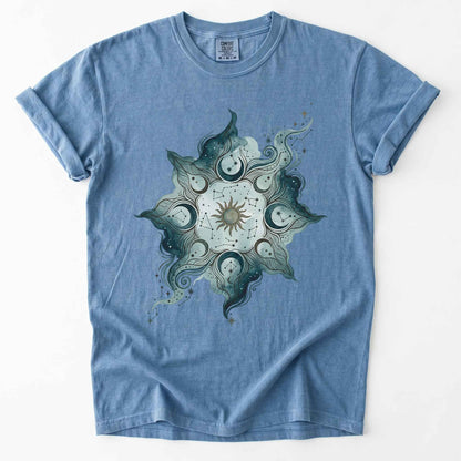 Cosmic Mandala Vintage Washed T-Shirt