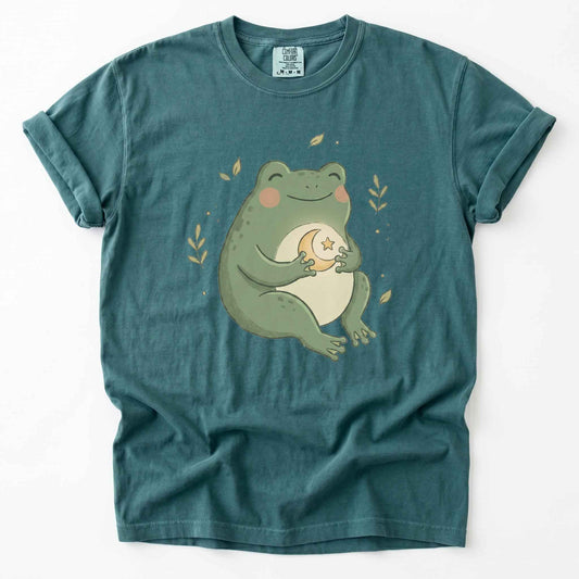 Cottagecore Frog Vintage Washed T-Shirt