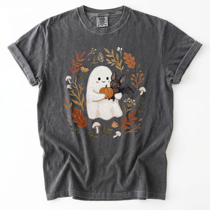 Cozy Autumn Ghost Vintage Washed T-Shirt