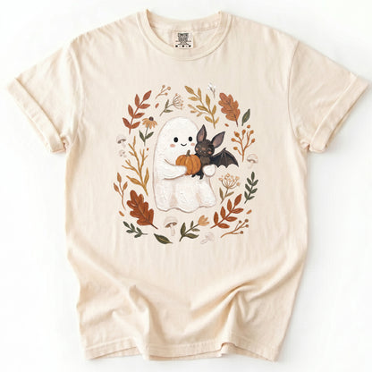 Cozy Autumn Ghost Vintage Washed T-Shirt