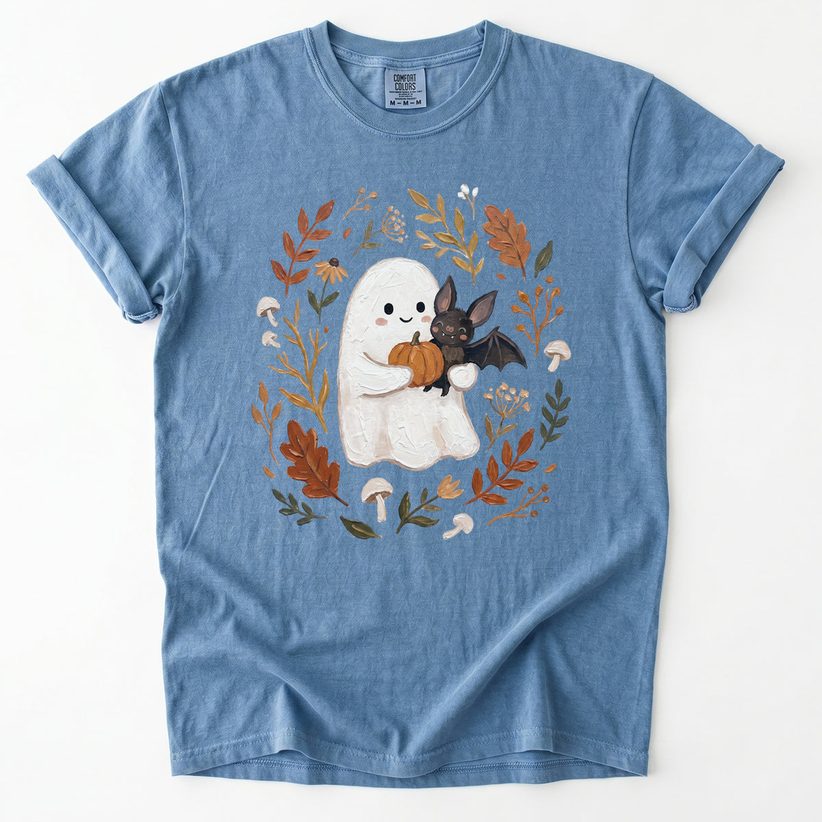 Cozy Autumn Ghost Vintage Washed T-Shirt