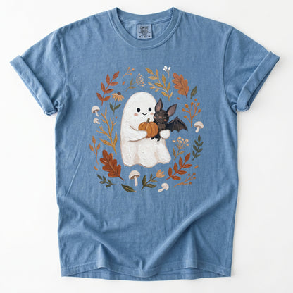 Cozy Autumn Ghost Vintage Washed T-Shirt