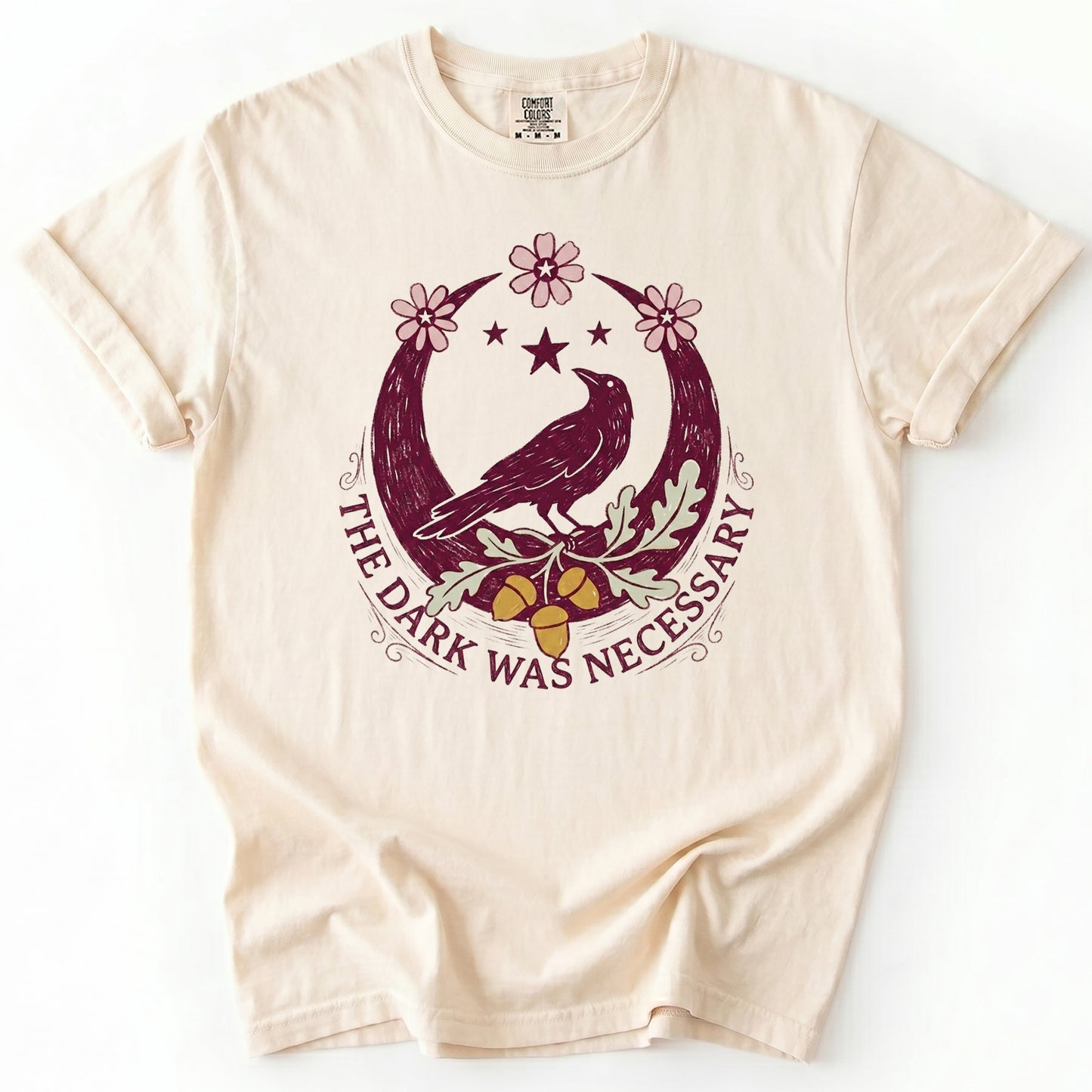 The Dark Was Necessary Heavyweight T-Shirt
