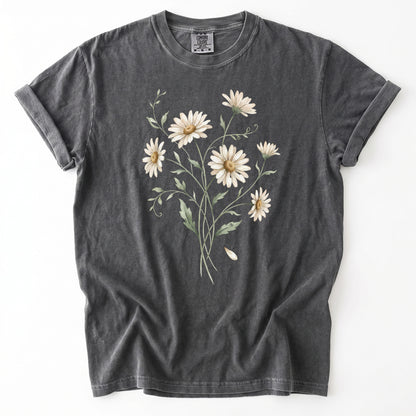 Wild Daisy Bouquet Heavyweight T-Shirt