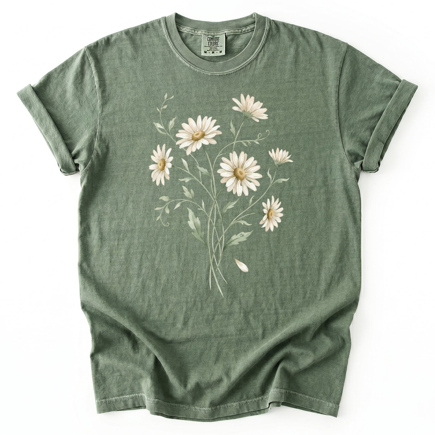 Wild Daisy Bouquet Heavyweight T-Shirt