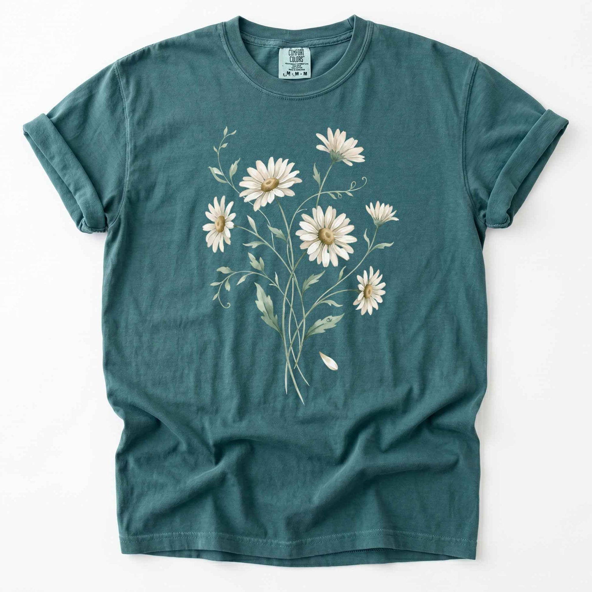 Wild Daisy Bouquet Heavyweight T-Shirt