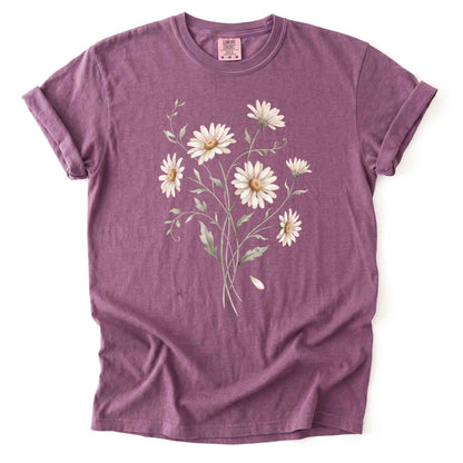 Wild Daisy Bouquet Heavyweight T-Shirt