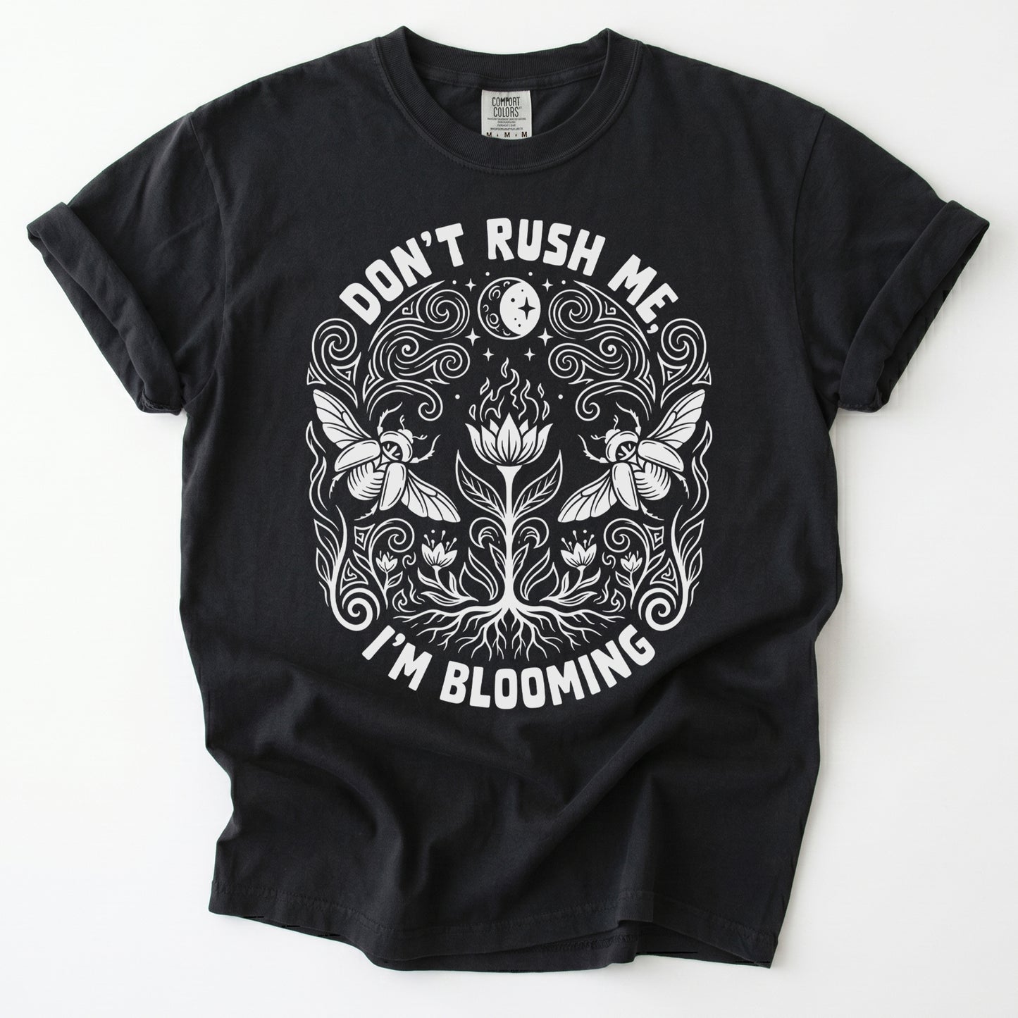 Don't Rush Me I'm Blooming Vintage Washed T-Shirt