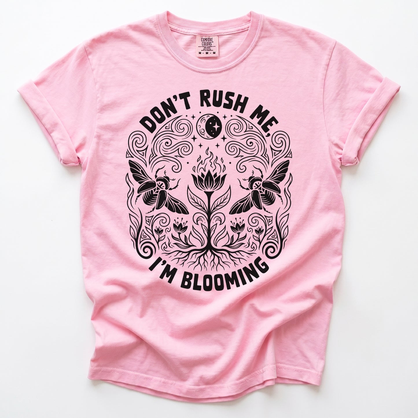 Don't Rush Me I'm Blooming Vintage Washed T-Shirt