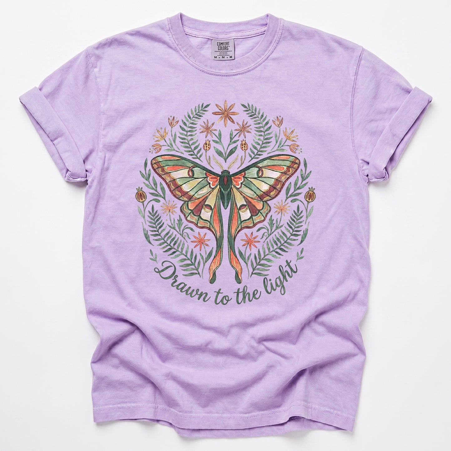 Drawn to the Light Vintage Washed T-Shirt
