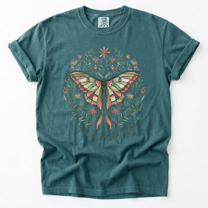 Drawn to the Light Vintage Washed T-Shirt