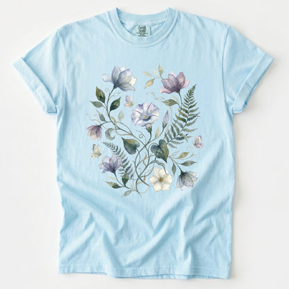 Dreamy Wildfowers Vintage Washed T-Shirt