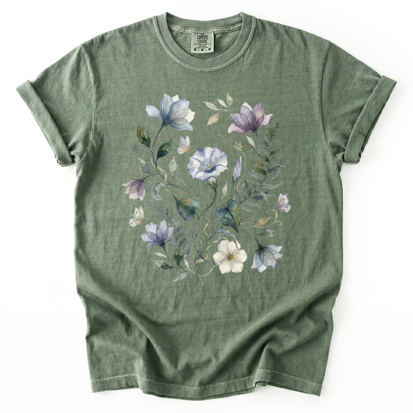 Dreamy Wildfowers Vintage Washed T-Shirt