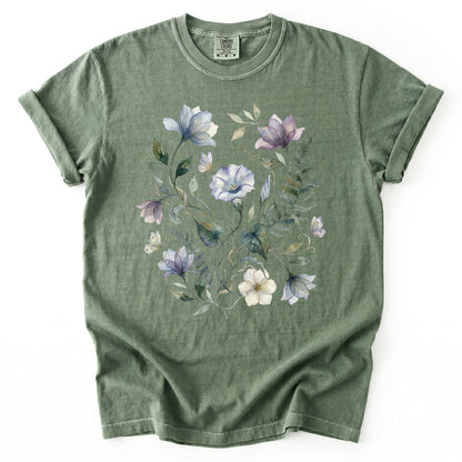 Dreamy Wildfowers Vintage Washed T-Shirt