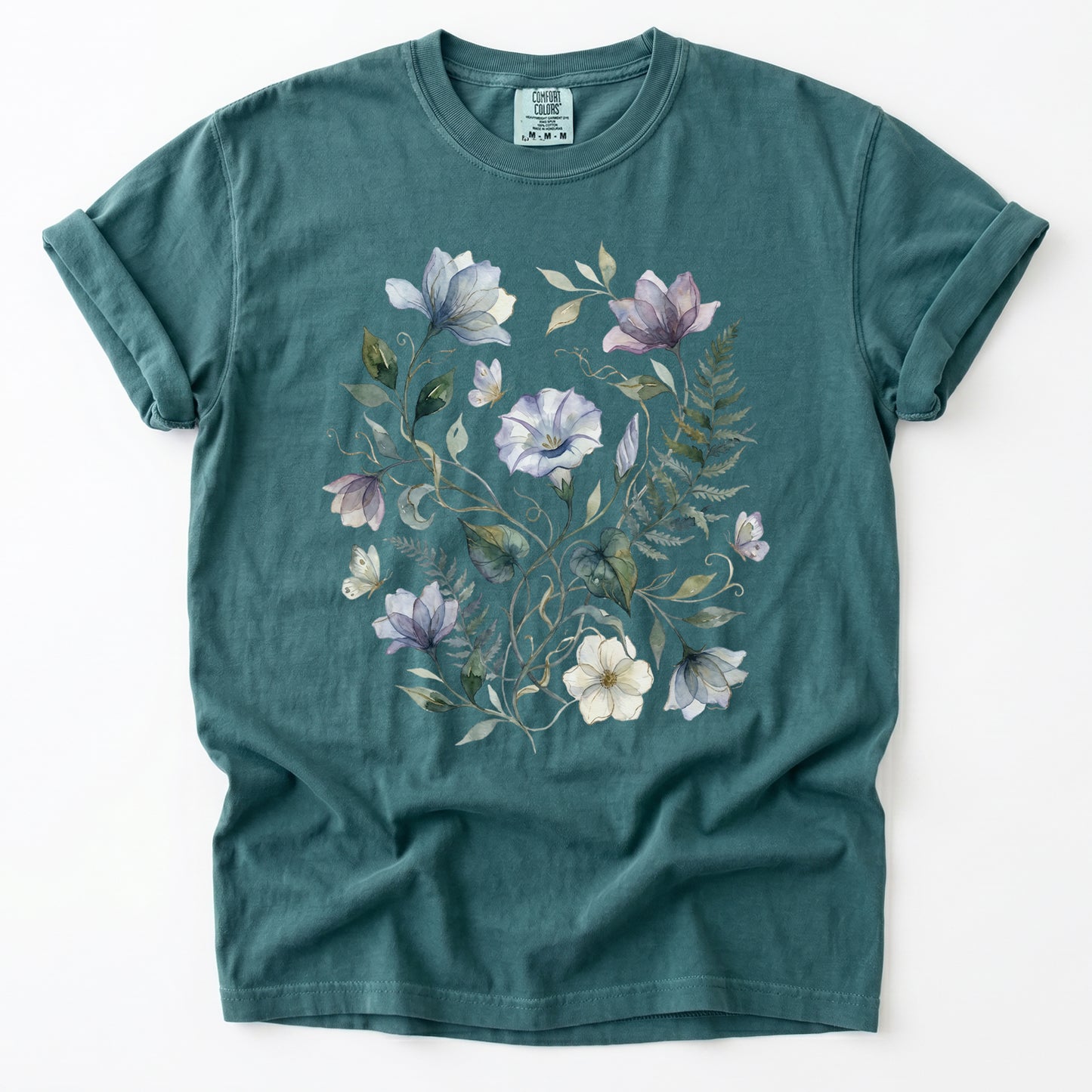 Dreamy Wildfowers Vintage Washed T-Shirt