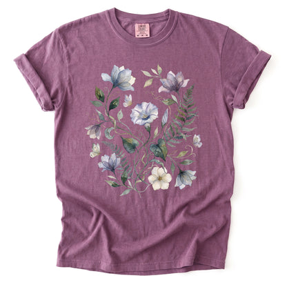 Dreamy Wildfowers Vintage Washed T-Shirt