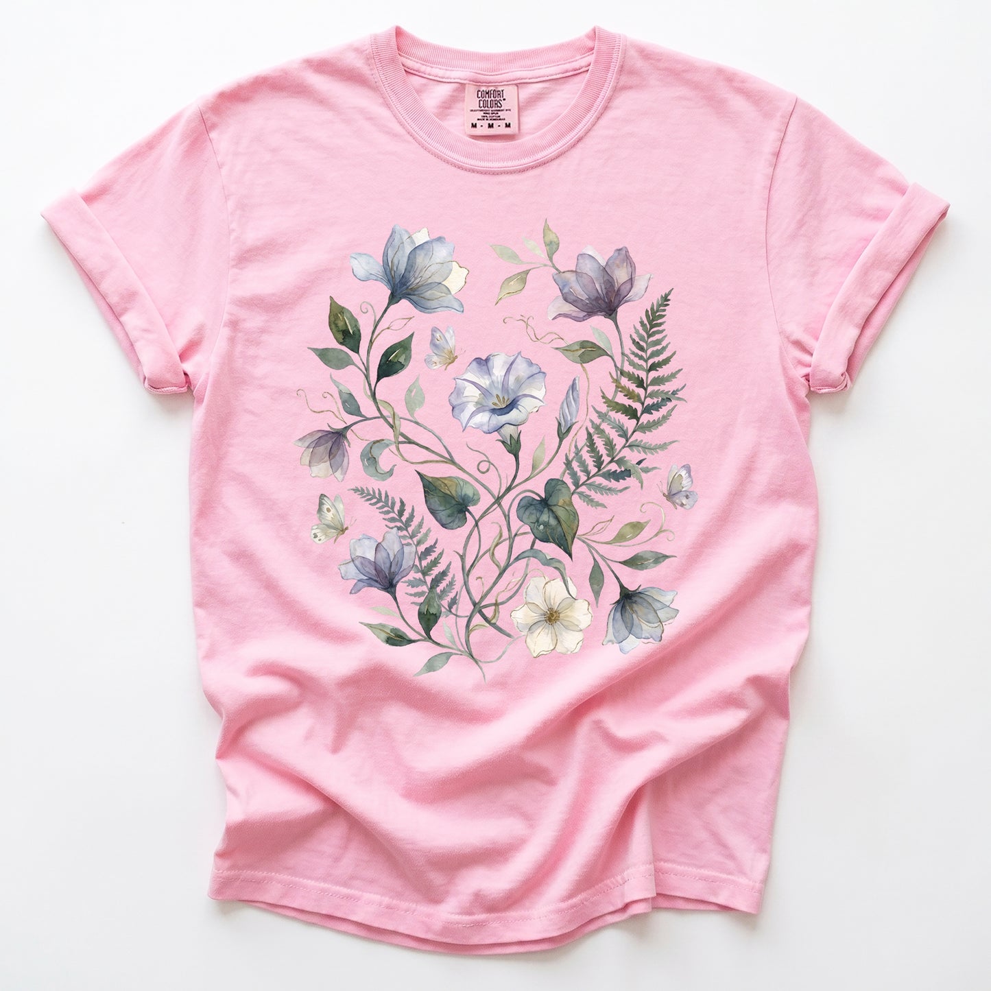 Dreamy Wildfowers Vintage Washed T-Shirt