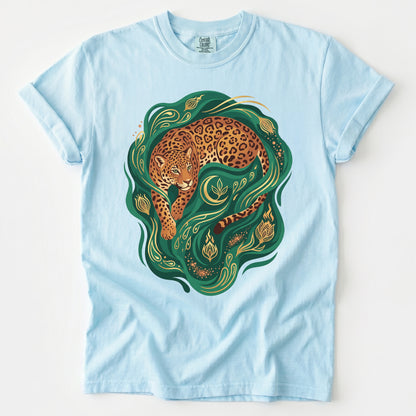 Emerald Jungle Jaguar Vintage Washed T-Shirt