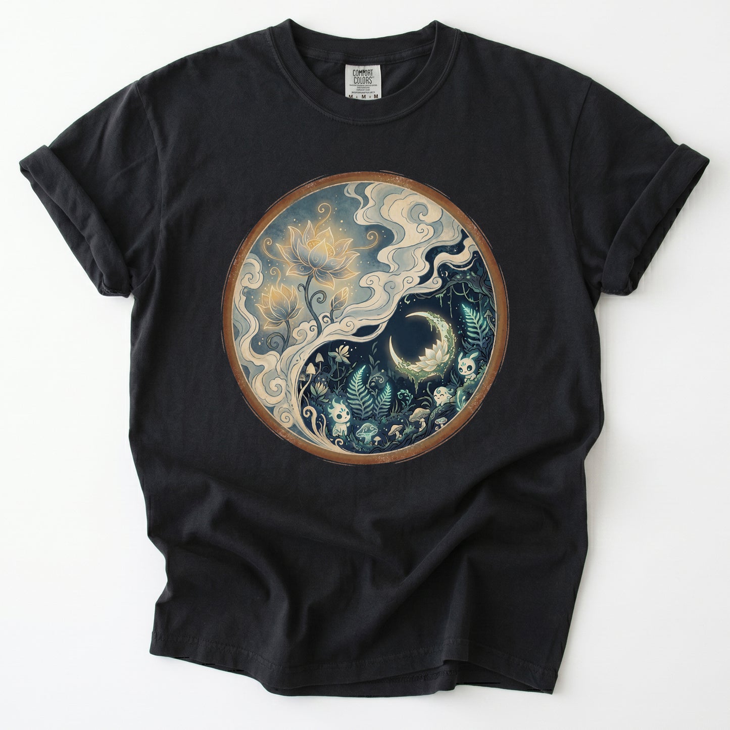 Ethereal Light And Shadow Vintage Washed T-Shirt