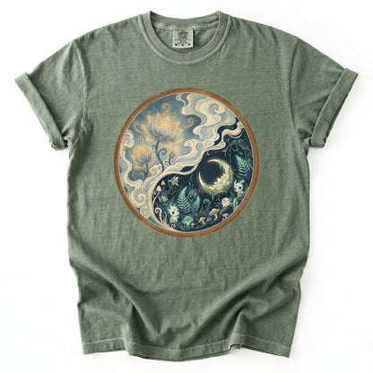 Ethereal Light And Shadow Vintage Washed T-Shirt