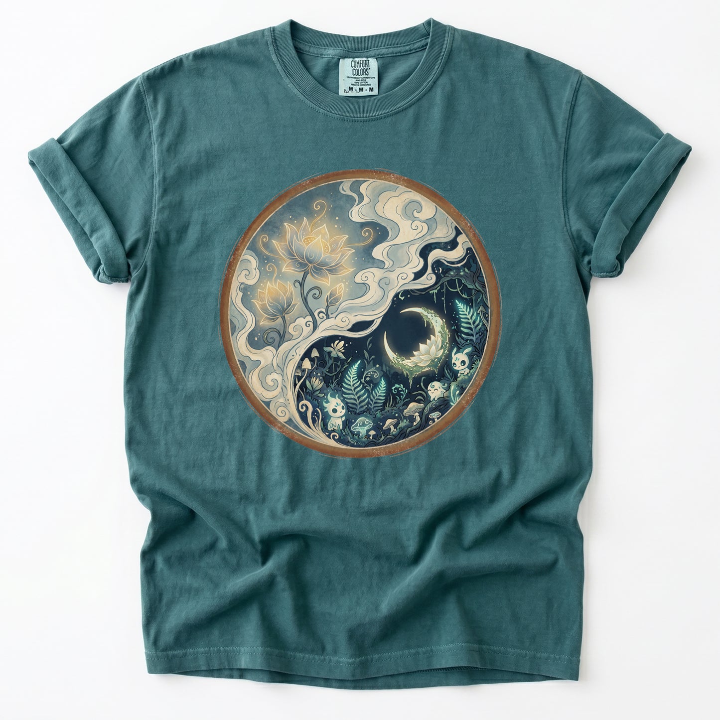 Ethereal Light And Shadow Vintage Washed T-Shirt