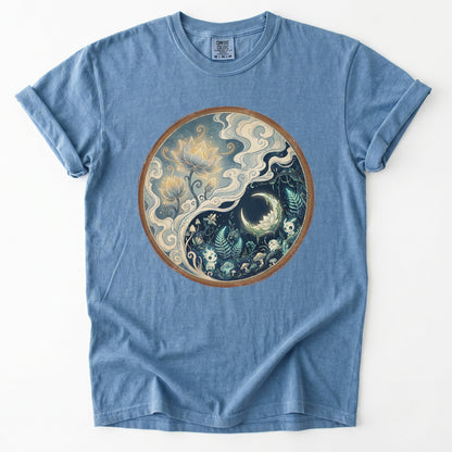 Ethereal Light And Shadow Vintage Washed T-Shirt