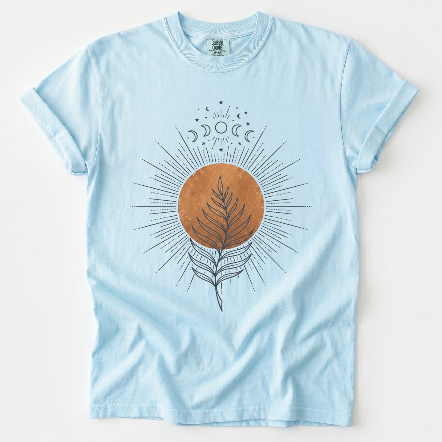 Fern Sunburst Vintage Washed T-Shirt