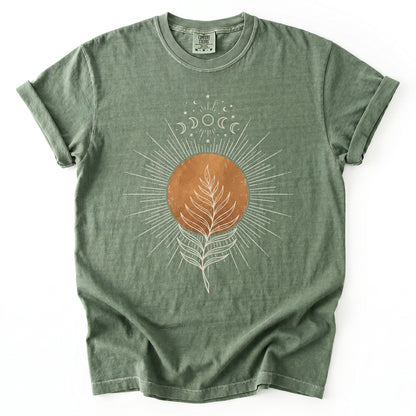 Fern Sunburst Vintage Washed T-Shirt