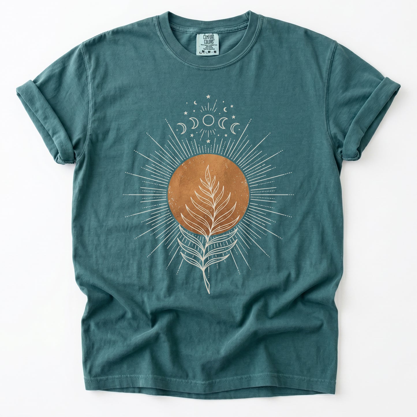 Fern Sunburst Vintage Washed T-Shirt