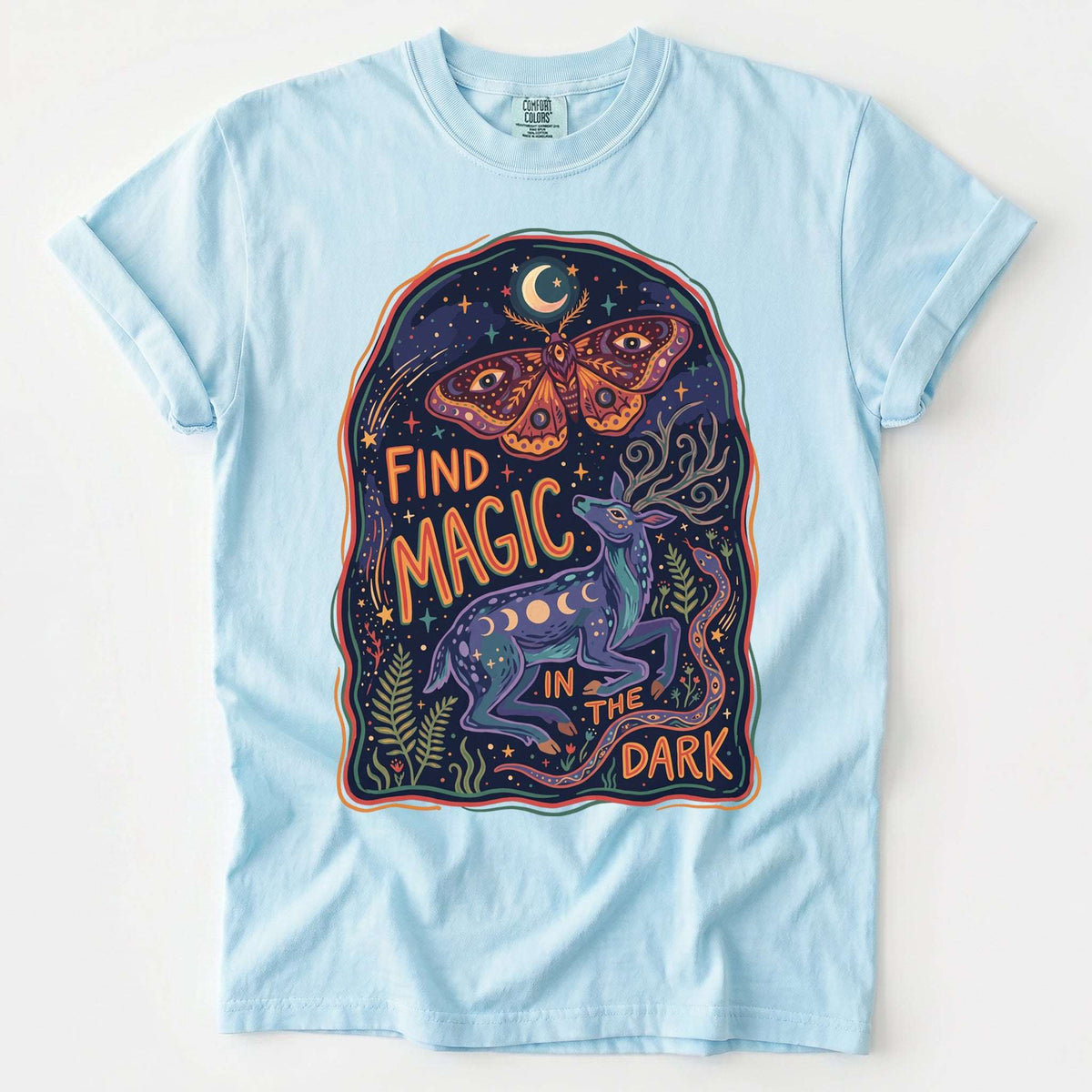 Find Magic In The Dark Vintage Washed T-Shirt