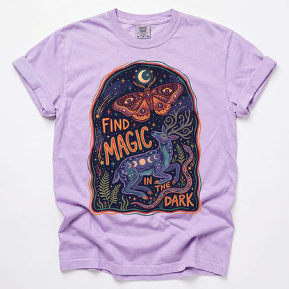 Find Magic In The Dark Vintage Washed T-Shirt