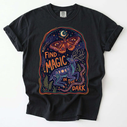 Find Magic In The Dark Vintage Washed T-Shirt