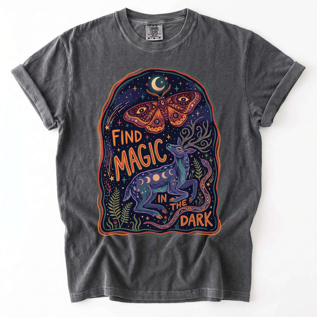 Find Magic In The Dark Vintage Washed T-Shirt