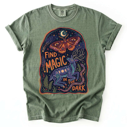 Find Magic In The Dark Vintage Washed T-Shirt