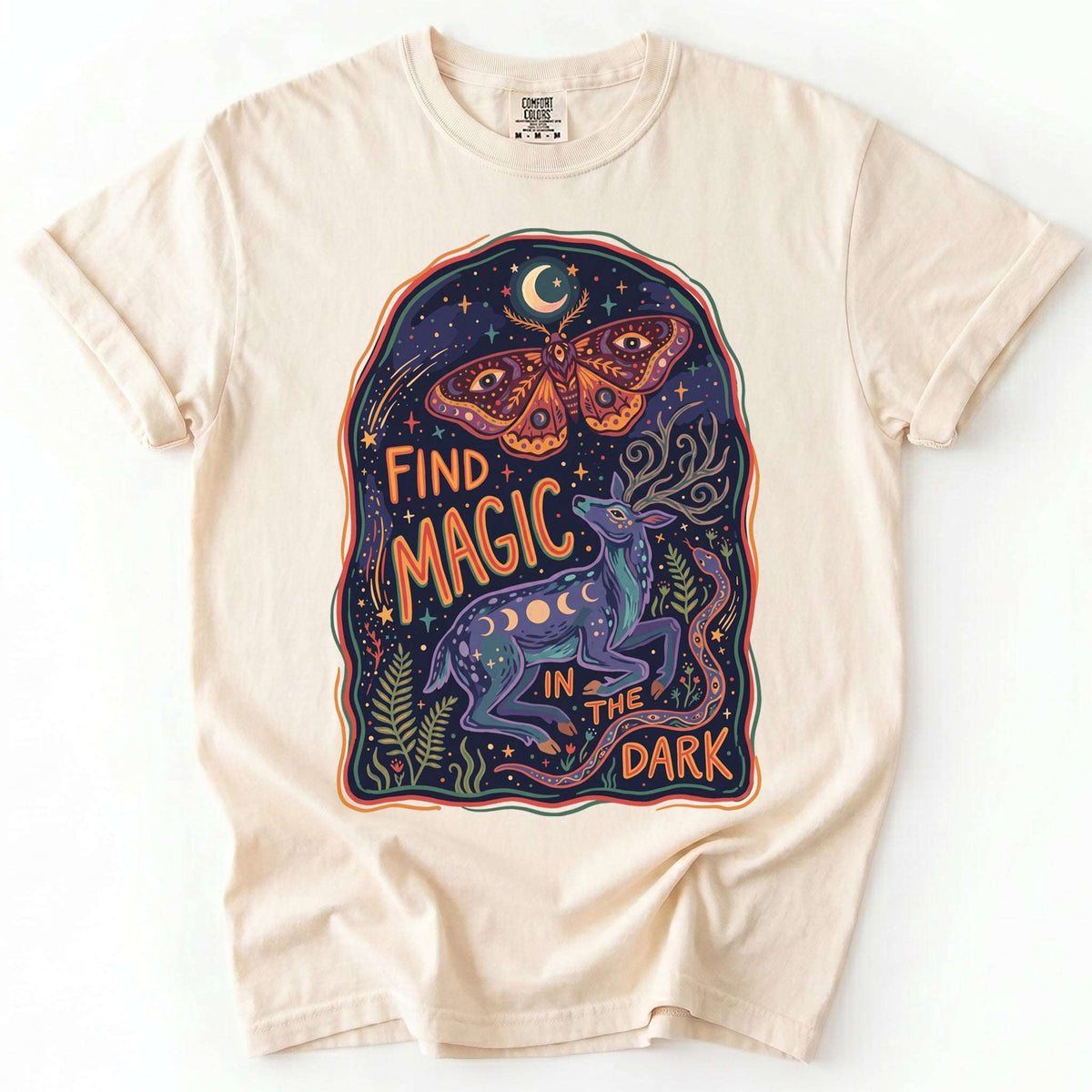 Find Magic In The Dark Vintage Washed T-Shirt