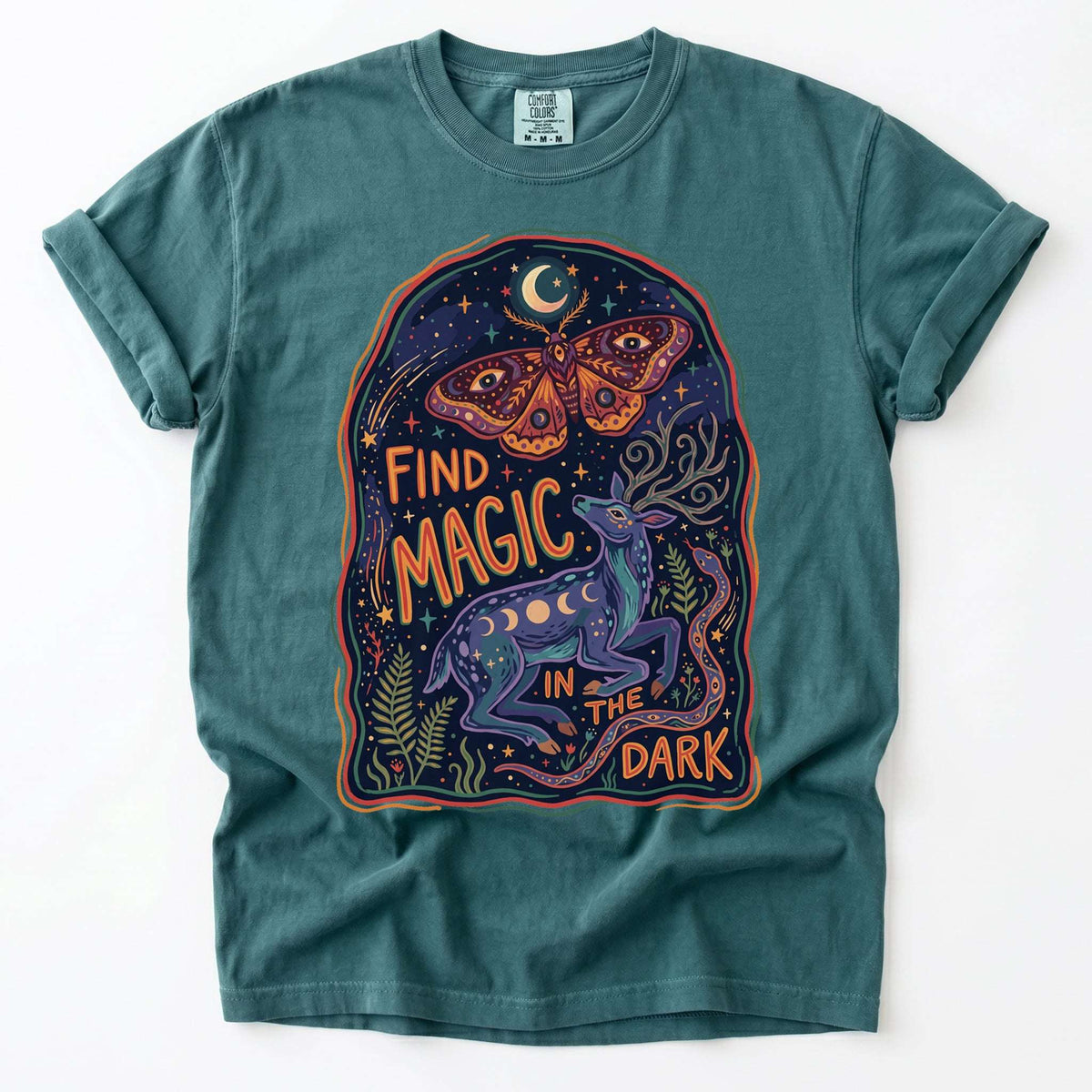 Find Magic In The Dark Vintage Washed T-Shirt
