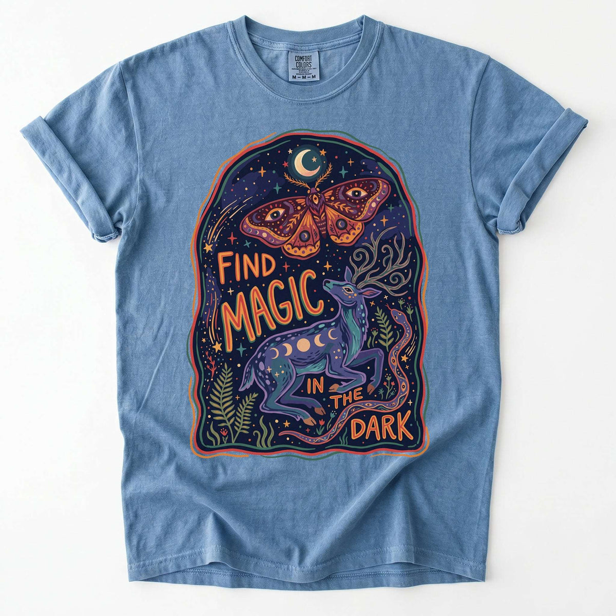 Find Magic In The Dark Vintage Washed T-Shirt