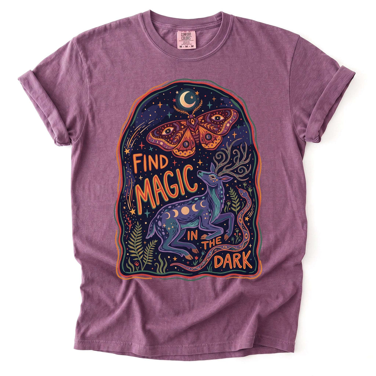 Find Magic In The Dark Vintage Washed T-Shirt