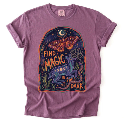 Find Magic In The Dark Vintage Washed T-Shirt